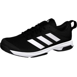 Adidas Adiwear Men’s Athletic Shoe Black and White Athletic Shoes 9.5
